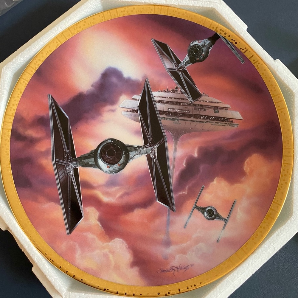 Hamilton Collection Star Wars collectors plate